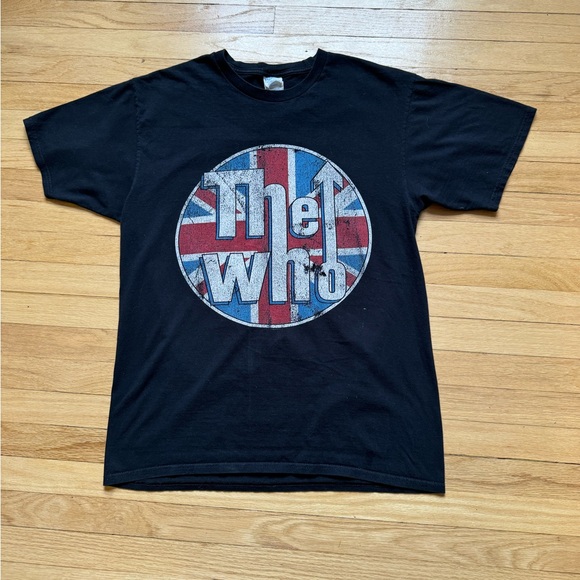 Name Vintage The Who Rock Brand Tour Concert Oversized T-Shirt - Picture 2 of 8